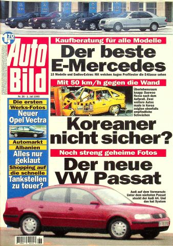 Deckblatt Auto Bild (26/1995)